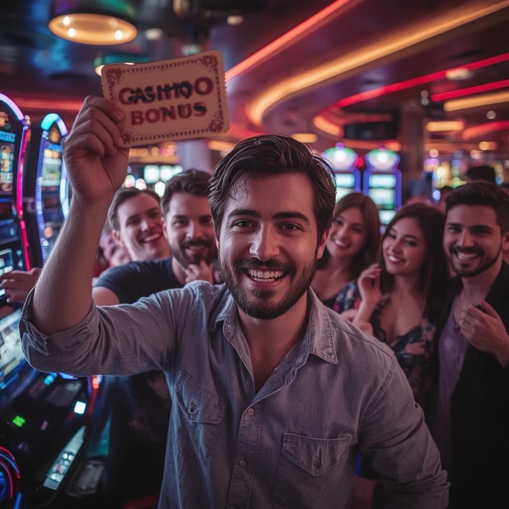 une personne avec un bonus de casino EUROPE777 CASINO