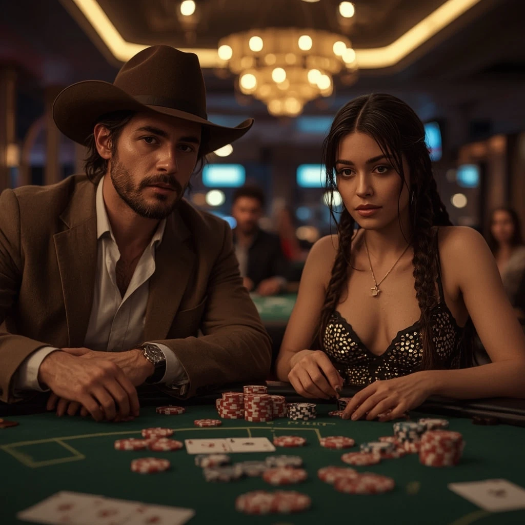 photo de deux joueurs de poker EUROPE777 CASINO