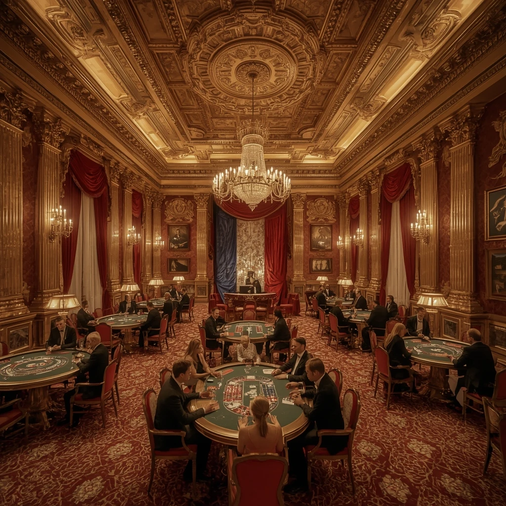 Le casino et le drapeau français EUROPE777 CASINO